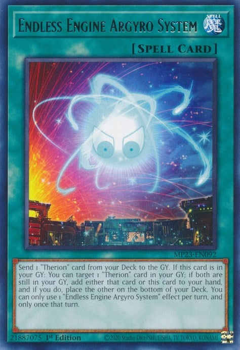 Image for Endless Engine Argyro System (MP23-EN092) (MP23) - YuGiOh