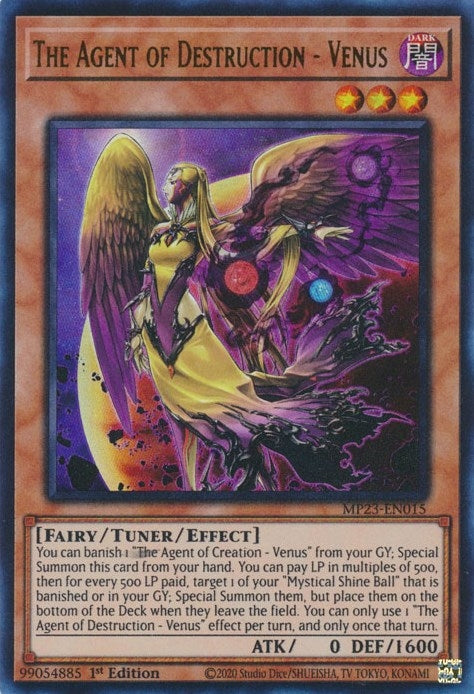 Image for The Agent of Destruction - Venus (MP23-EN015) (MP23) - YuGiOh