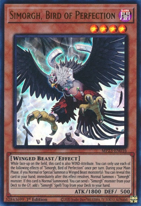 Image for Simorgh, Bird of Perfection (MP23-EN016) (MP23) - YuGiOh