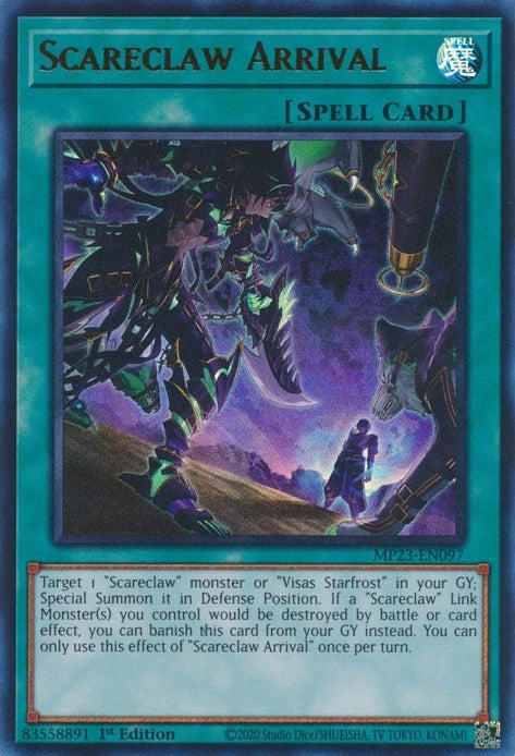 Image for Scareclaw Arrival (MP23-EN097) (MP23) - YuGiOh