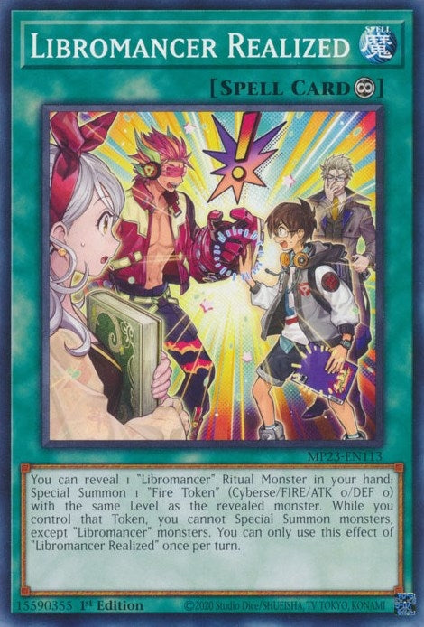 Image for Libromancer Realized (MP23-EN113) (MP23) - YuGiOh