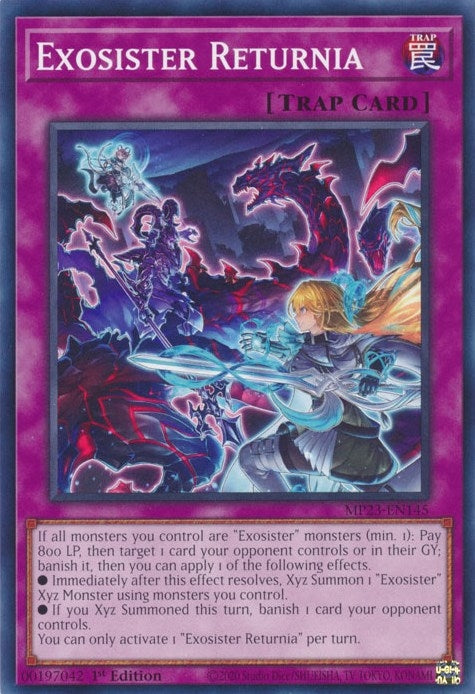 Image for Exosister Returnia (MP23-EN145) (MP23) - YuGiOh
