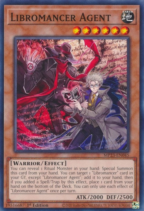 Image for Libromancer Agent (MP23-EN045) (MP23) - YuGiOh