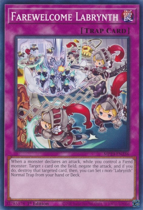 Image for Farewelcome Labrynth (MP23-EN236) (MP23) - YuGiOh