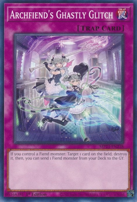 Image for Archfiend's Ghastly Glitch (MP23-EN238) (MP23) - YuGiOh