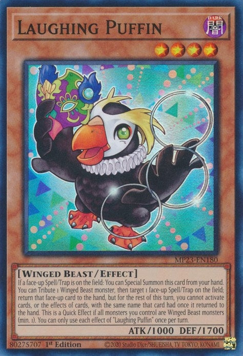 Image for Laughing Puffin (MP23-EN180) (MP23) - YuGiOh