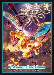 Image for Pokemon TCG: Pokemon Center Japan Exclusive Card Sleeves - Terastal Charizard (64-Pack) - Card Sleeves