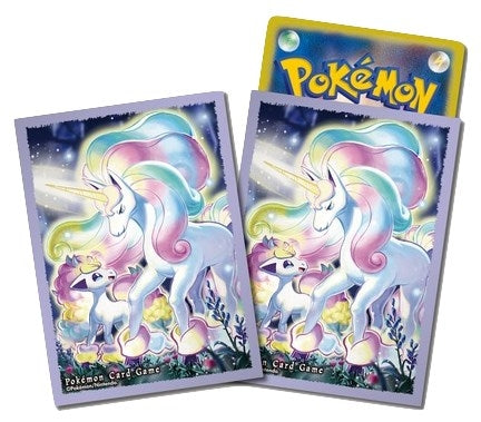 Image for Pokemon TCG: Pokemon Center Japan Exclusive Card Sleeves - Galarian Rapidash and Ponyta (64-Pack) - Card Sleeves