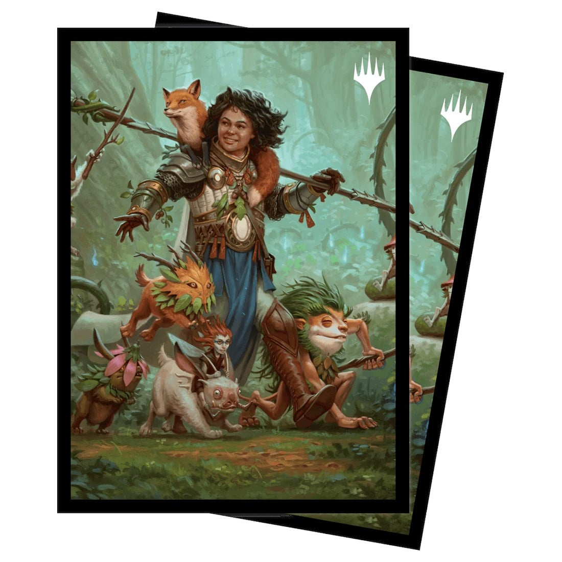 Image for Wilds of Eldraine Ellivere of the Wild Court Standard Deck Protector sleeves for Magic (100-pack) - Card Sleeves