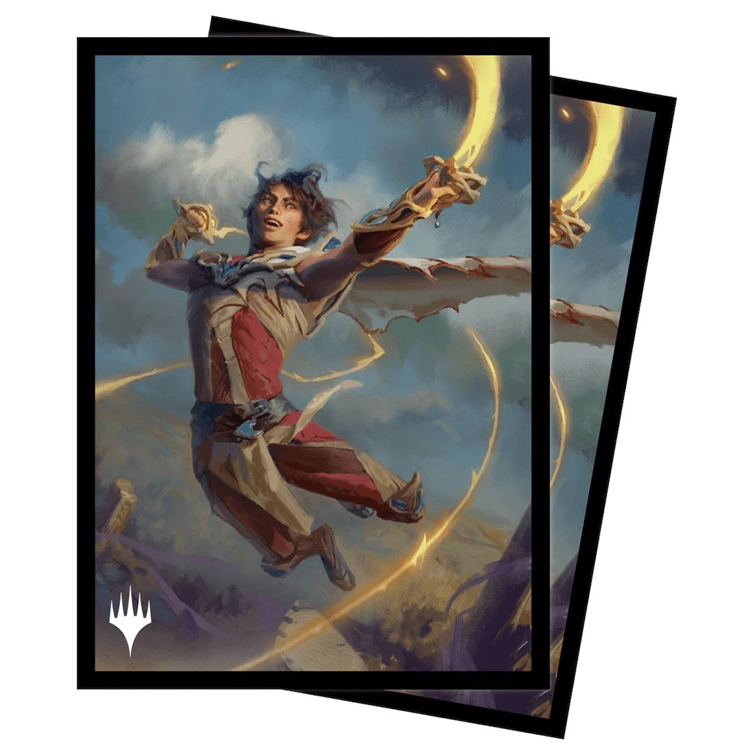 Image for Wilds of Eldraine Kellan, the Fae-Blooded Standard Deck Protector sleeves for Magic (100-pack) - Card Sleeves
