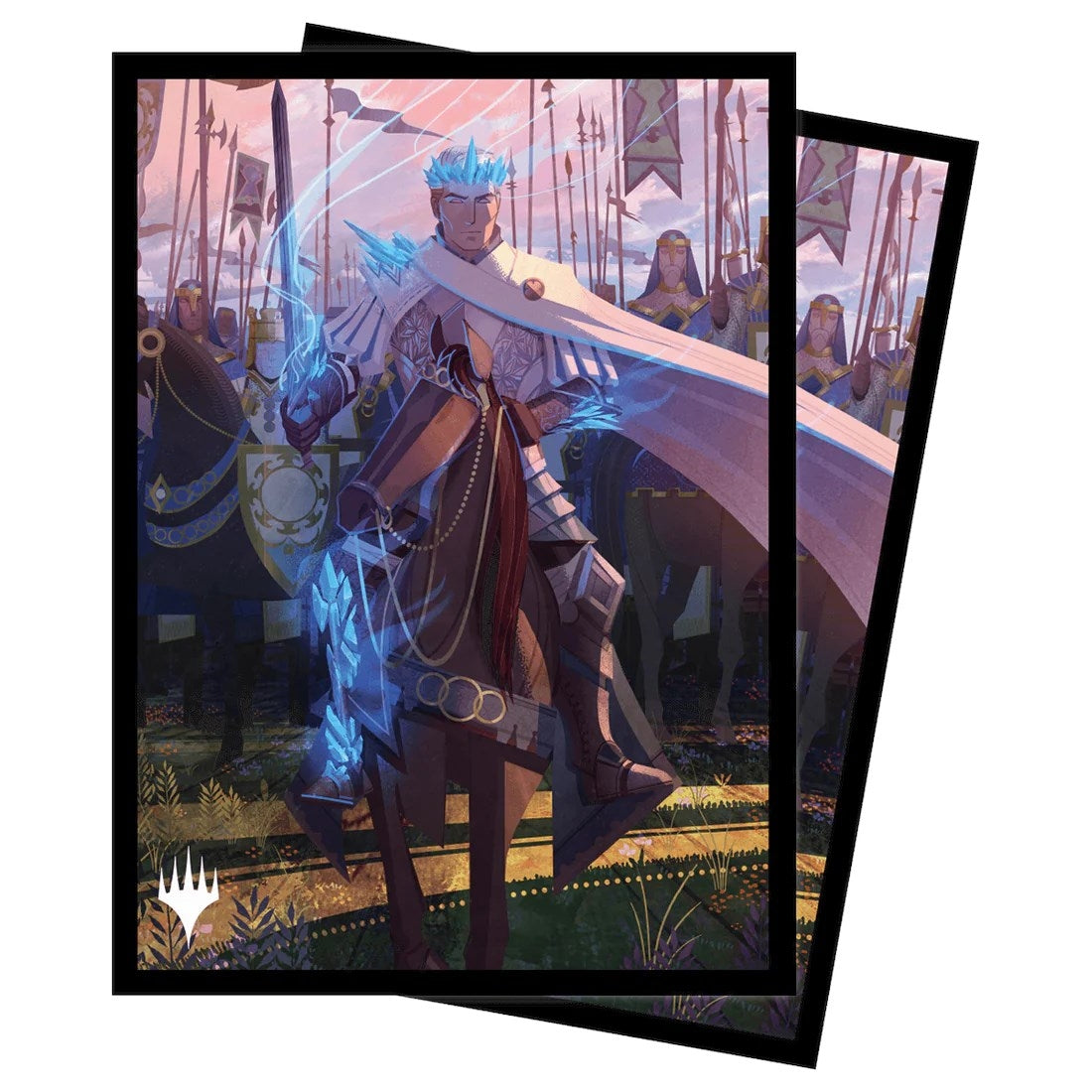 Image for Wilds of Eldraine Will, Scion of Peace (Borderless) Standard Deck Protector sleeves for Magic (100-pack) - Card Sleeves