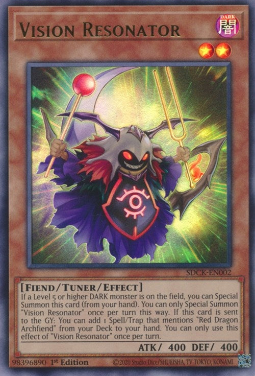Image for Vision Resonator (SDCK-EN002) (SDCK) - YuGiOh