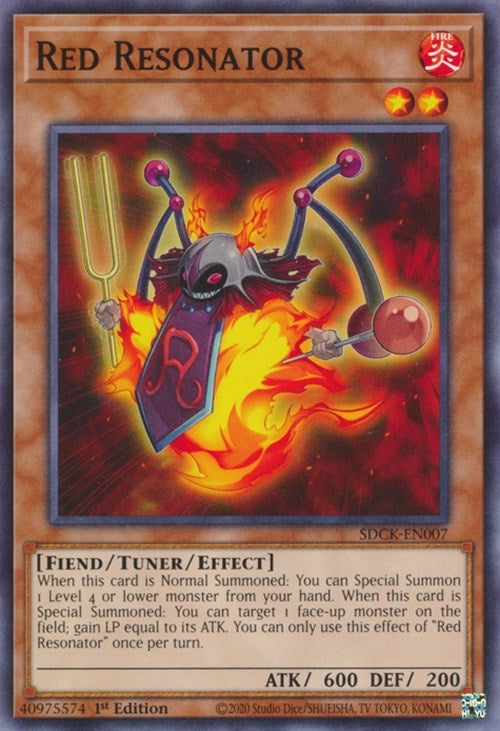 Image for Red Resonator (SDCK-EN007) (SDCK) - YuGiOh
