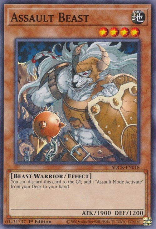 Image for Assault Beast (SDCK-EN018) (SDCK) - YuGiOh