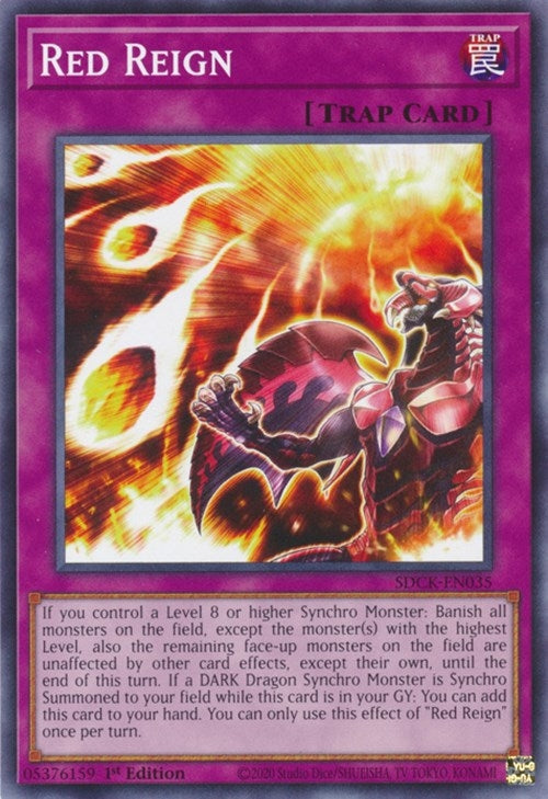 Image for Red Reign (SDCK-EN035) (SDCK) - YuGiOh