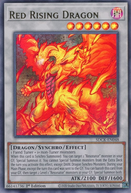 Image for Red Rising Dragon (SDCK-EN048) (SDCK) - YuGiOh