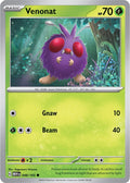 Image for Venonat (048/165) (MEW) - Pokemon