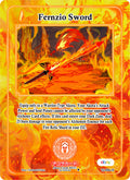 Fernzio Sword (Holo) (TI-096-H) (Trials of Ikithia [eBay 1st Edition])