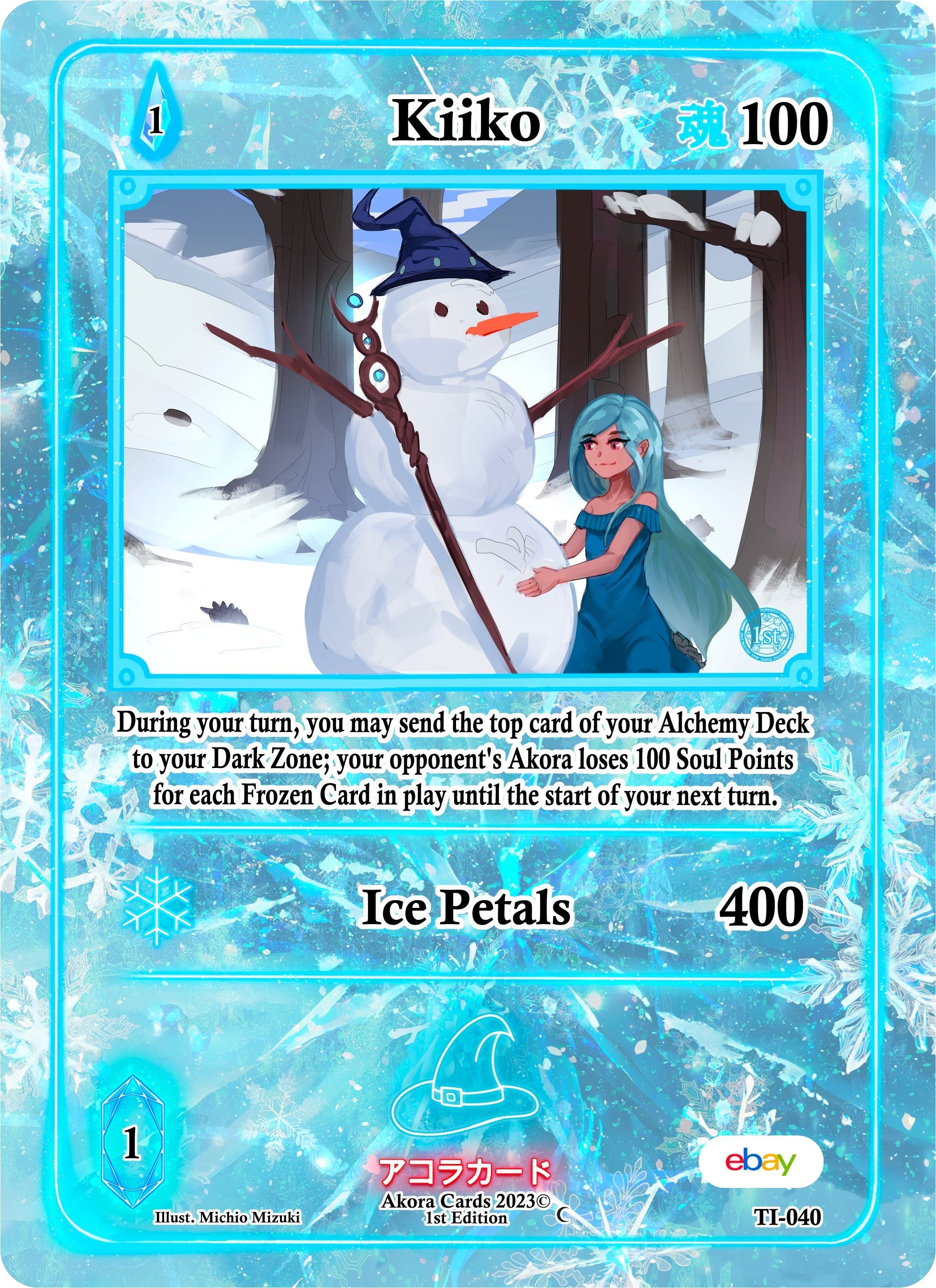 Image for Kiiko (TI-040) (Trials of Ikithia [eBay 1st Edition]) - Akora TCG
