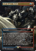Image for Fell Beast's Shriek (Borderless) (508) (The Lord of the Rings: Tales of Middle-earth) - Magic: The Gathering