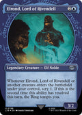 Image for Elrond, Lord of Rivendell (Showcase) (Surge Foil) (799) (Universes Beyond: The Lord of the Rings: Tales of Middle-earth) - Magic: The Gathering