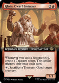 Image for Gloin, Dwarf Emissary (Extended Art) (Surge Foil) (771) (Universes Beyond: The Lord of the Rings: Tales of Middle-earth) - Magic: The Gathering