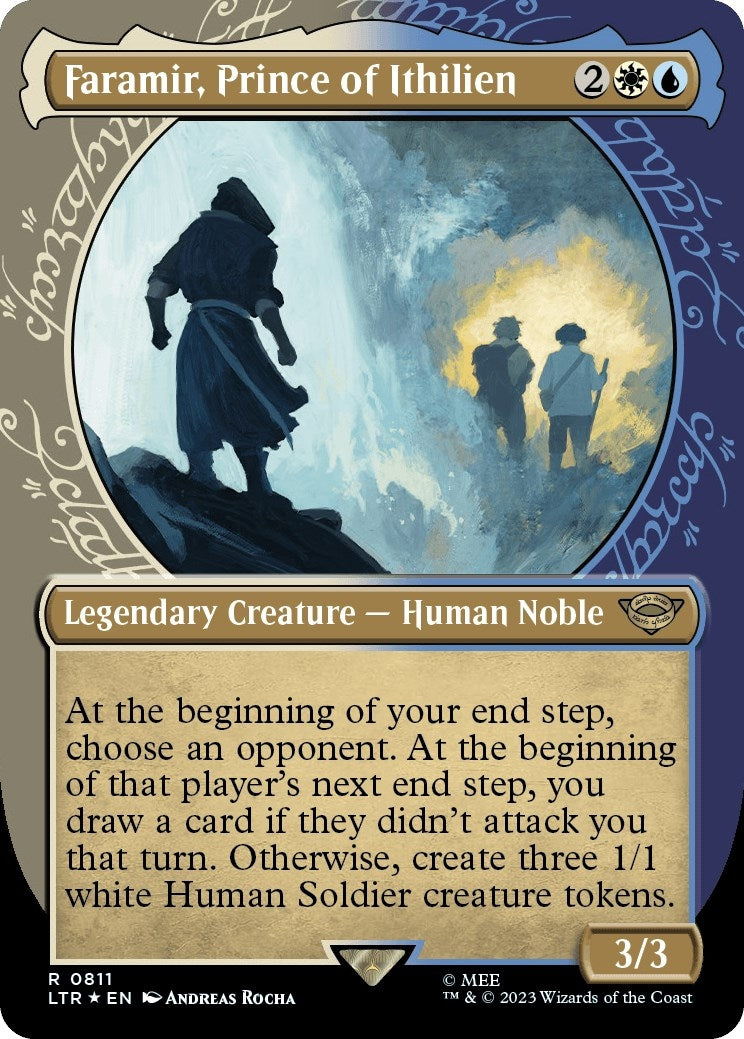Image for Faramir, Prince of Ithilien (Showcase) (Surge Foil) (811) (Universes Beyond: The Lord of the Rings: Tales of Middle-earth) - Magic: The Gathering