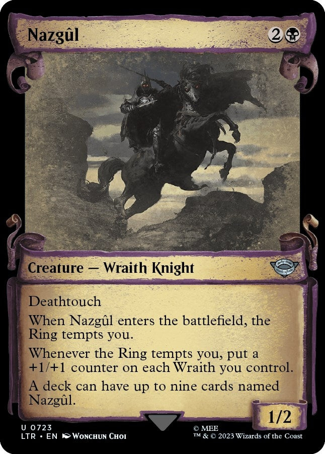 Nazgul (0723) (Showcase Scrolls) (723) (Universes Beyond: The Lord of the Rings: Tales of Middle-earth)