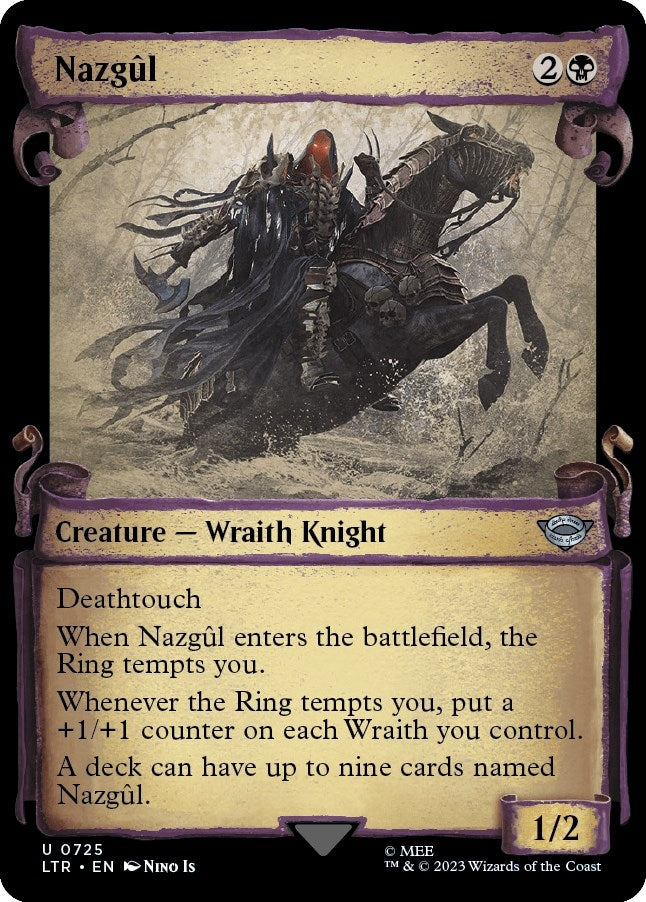 Image for Nazgul (0725) (Showcase Scrolls) (725) (Universes Beyond: The Lord of the Rings: Tales of Middle-earth) - Magic: The Gathering