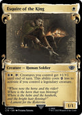 Image for Esquire of the King (Showcase Scrolls) (464) (Universes Beyond: The Lord of the Rings: Tales of Middle-earth) - Magic: The Gathering
