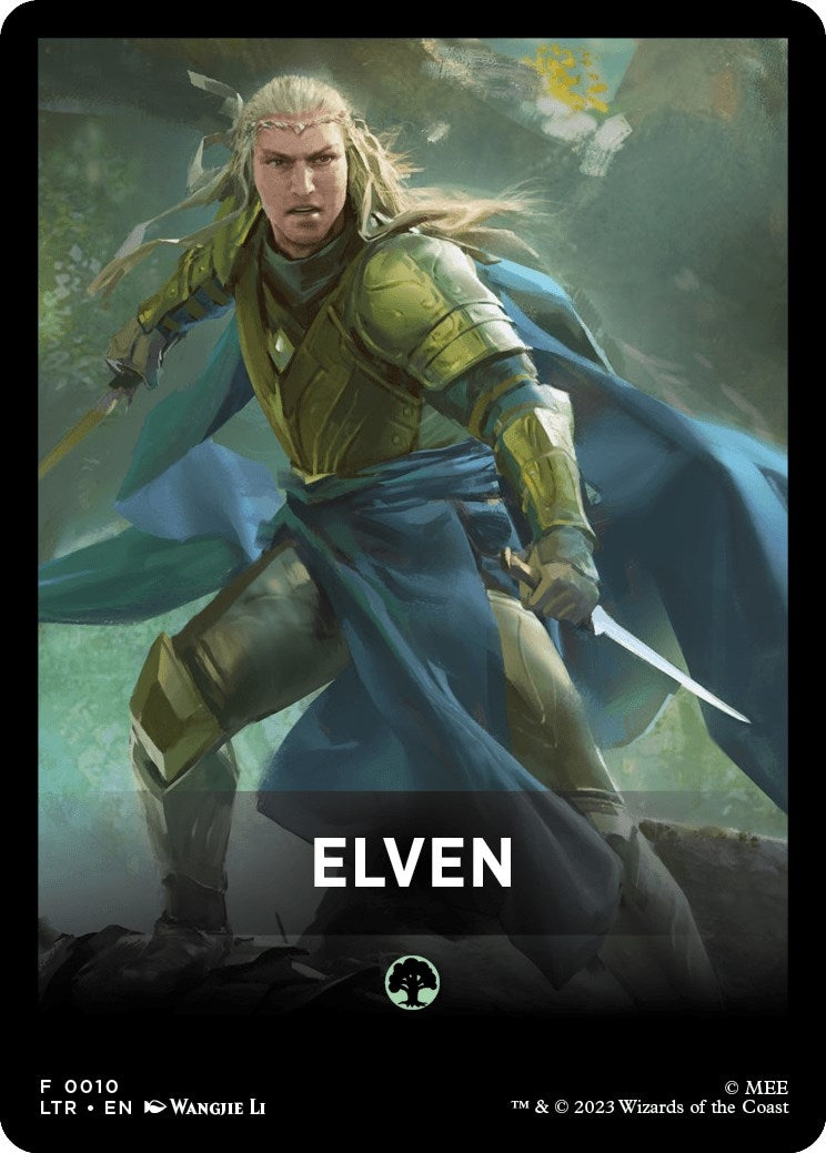 Image for Elven Theme Card (10) (Universes Beyond: The Lord of the Rings: Tales of Middle-earth) - Magic: The Gathering