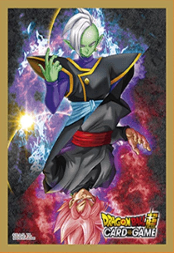 Image for Dragon Ball Super CCG: Premium Anniversary Box 2023 Card Sleeves - Zamasu and Rose Goku Black (66-Pack) - Card Sleeves