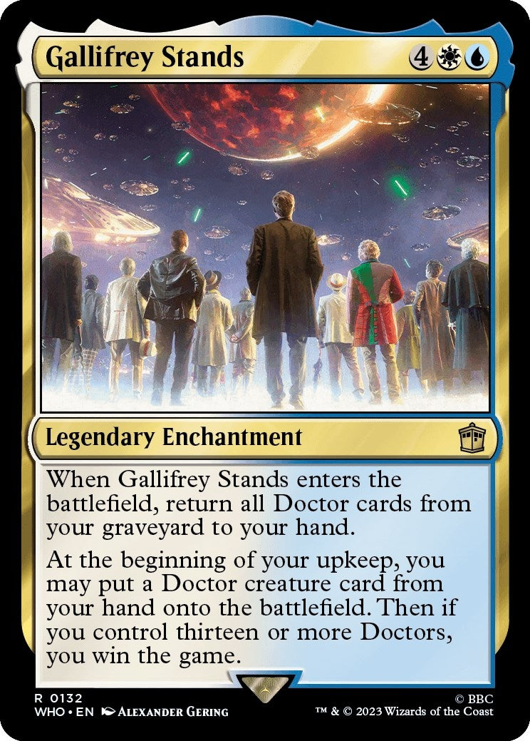 Image for Gallifrey Stands (132) (Universes Beyond: Doctor Who) - Magic: The Gathering