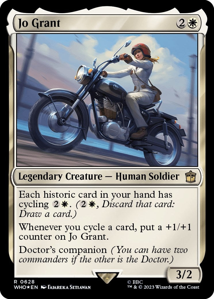 Image for Jo Grant (Surge Foil) (628) (Universes Beyond: Doctor Who) - Magic: The Gathering