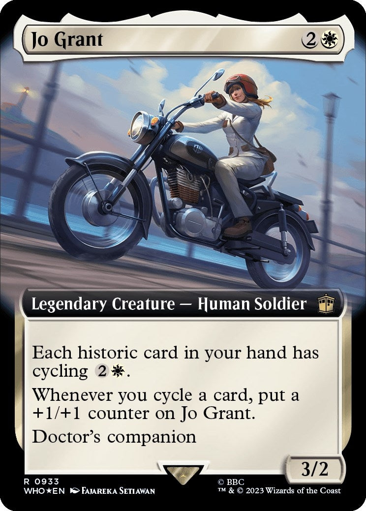 Image for Jo Grant (Extended Art) (Surge Foil) (933) (Universes Beyond: Doctor Who) - Magic: The Gathering