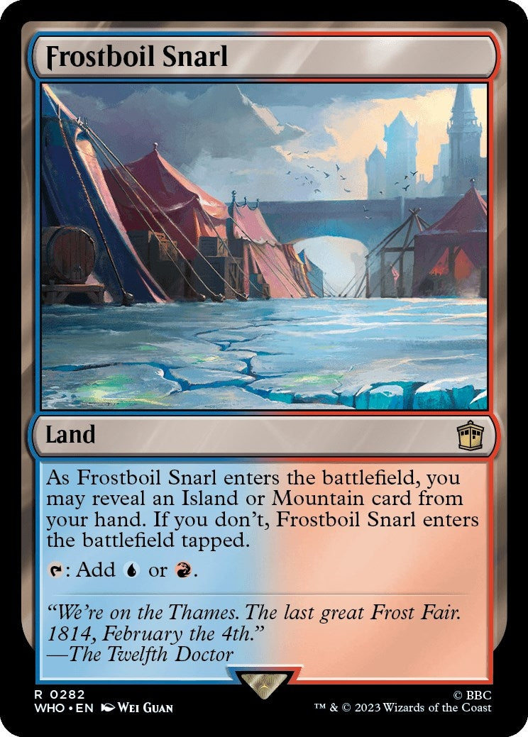 Image for Frostboil Snarl (282) (Universes Beyond: Doctor Who) - Magic: The Gathering