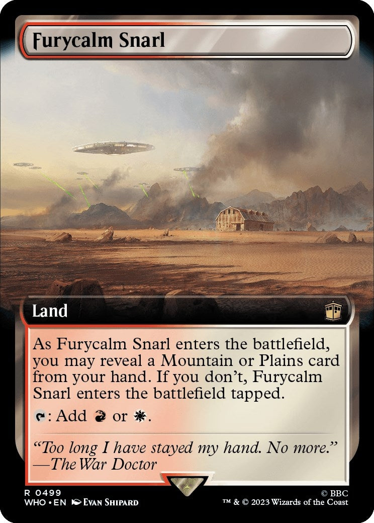 Image for Furycalm Snarl (Extended Art) (499) (Universes Beyond: Doctor Who) - Magic: The Gathering