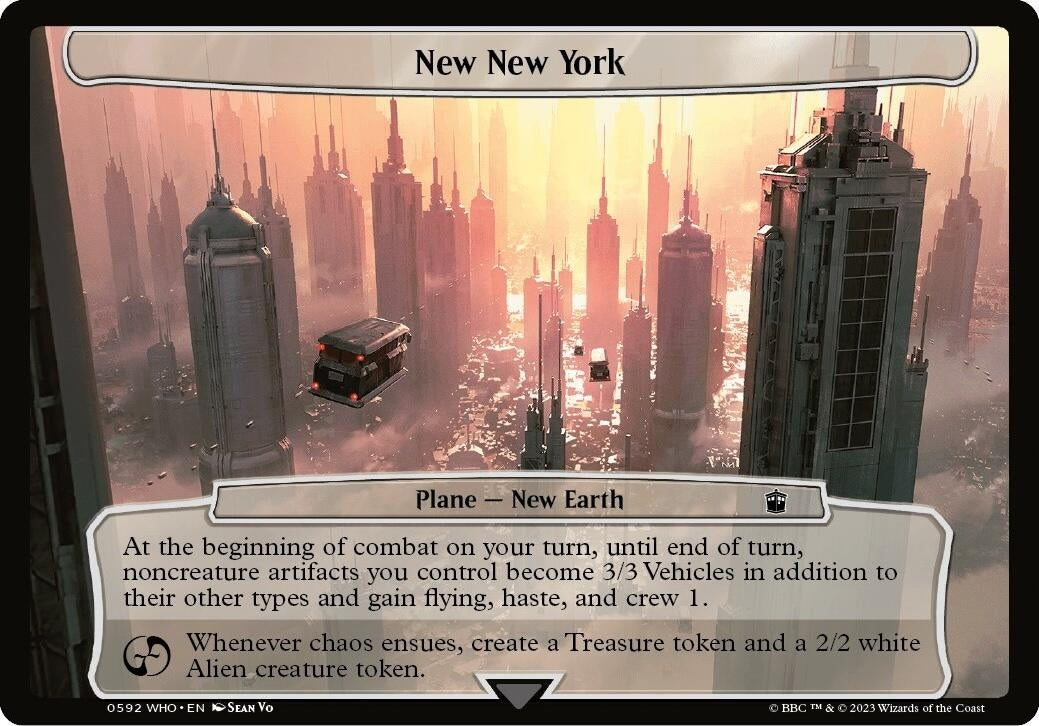 Image for New New York (592) (Universes Beyond: Doctor Who) - Magic: The Gathering