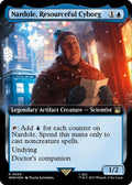 Image for Nardole, Resourceful Cyborg (Extended Art) (Surge Foil) (956) (Universes Beyond: Doctor Who) - Magic: The Gathering