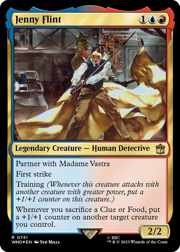 Image for Jenny Flint (Surge Foil) (741) (Universes Beyond: Doctor Who) - Magic: The Gathering