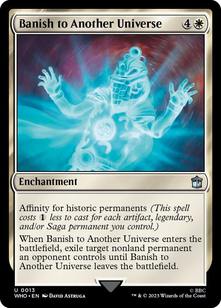 Image for Banish to Another Universe (13) (Universes Beyond: Doctor Who) - Magic: The Gathering