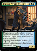 Image for Duggan, Private Detective (Extended Art) (409) (Universes Beyond: Doctor Who) - Magic: The Gathering