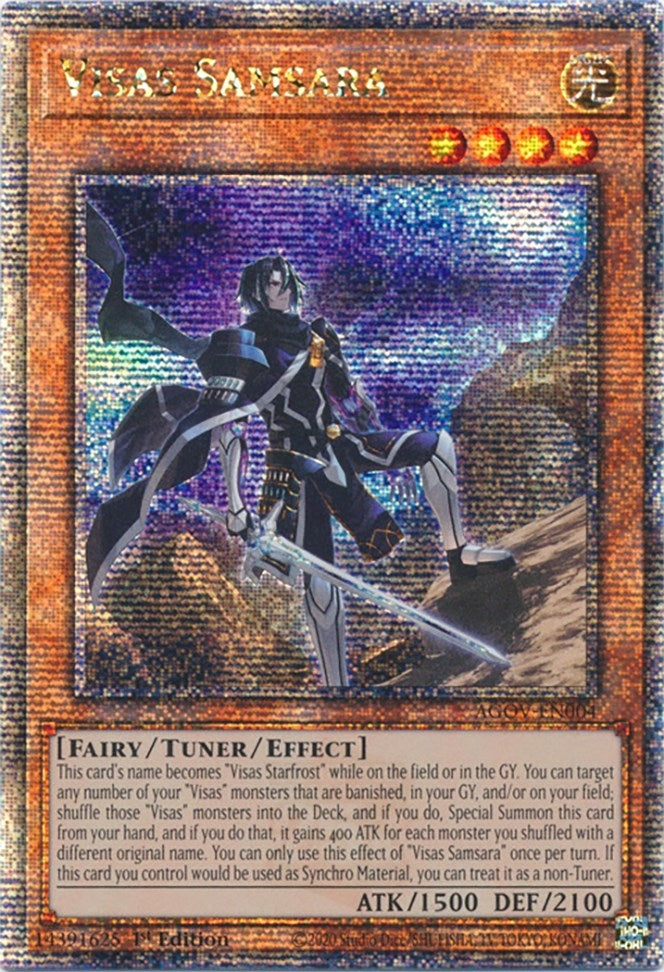 Image for Visas Samsara (Quarter Century Secret Rare) (AGOV-EN004) (AGOV) - YuGiOh
