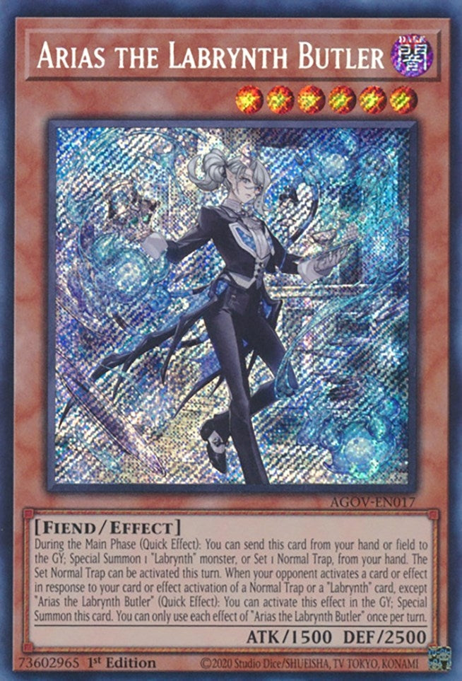 Image for Arias the Labrynth Butler (AGOV-EN017) (AGOV) - YuGiOh