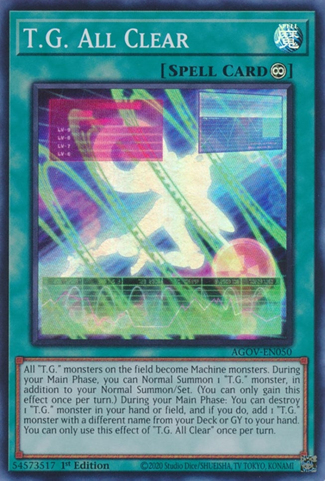 Image for T.G. All Clear (AGOV-EN050) (AGOV) - YuGiOh