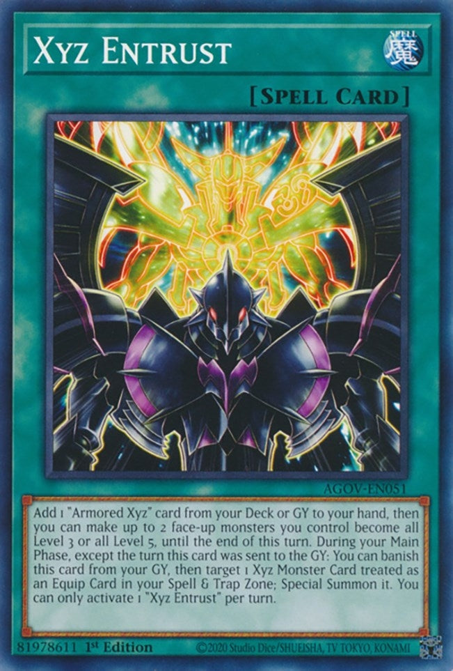 Image for Xyz Entrust (AGOV-EN051) (AGOV) - YuGiOh