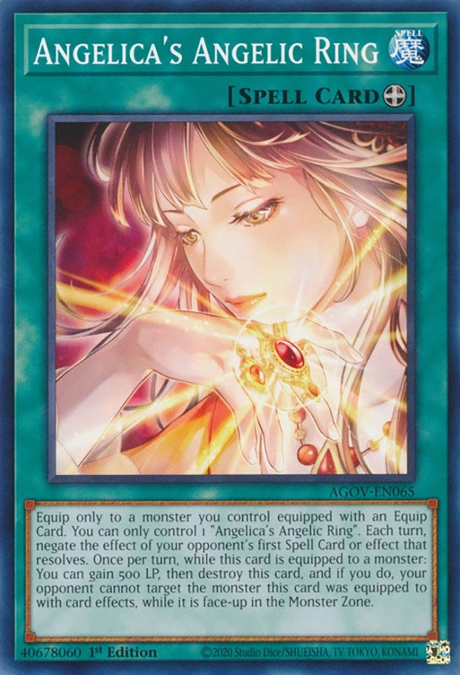 Image for Angelica's Angelic Ring (AGOV-EN065) (AGOV) - YuGiOh