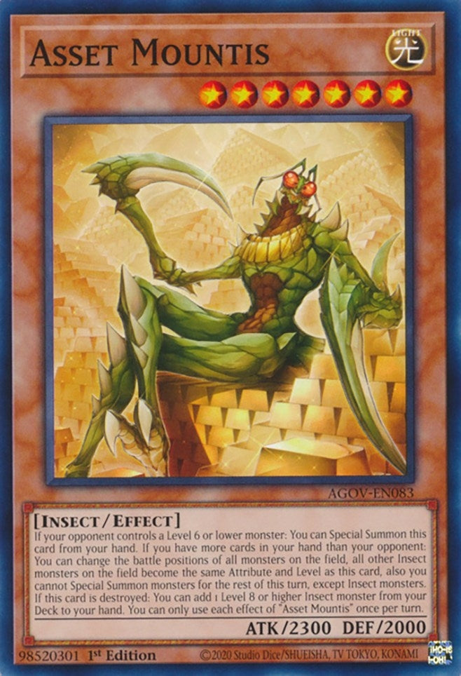 Image for Asset Mountis (AGOV-EN083) (AGOV) - YuGiOh