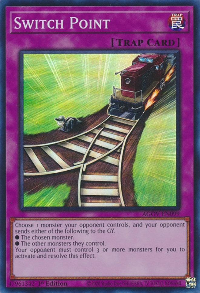 Image for Switch Point (AGOV-EN099) (AGOV) - YuGiOh