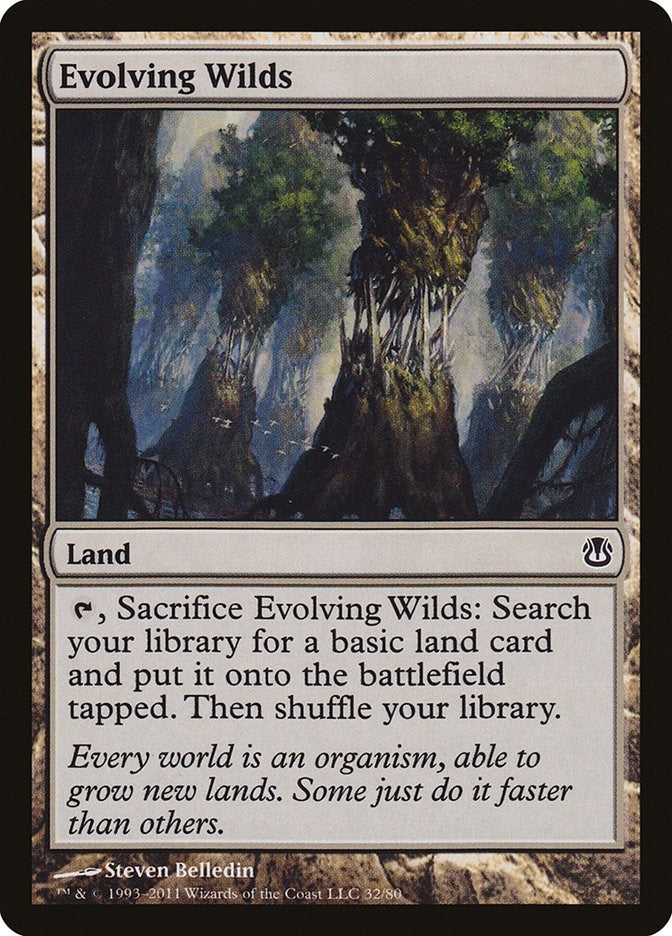 Image for Evolving Wilds (32) (Ajani vs. Nicol Bolas) - Magic: The Gathering